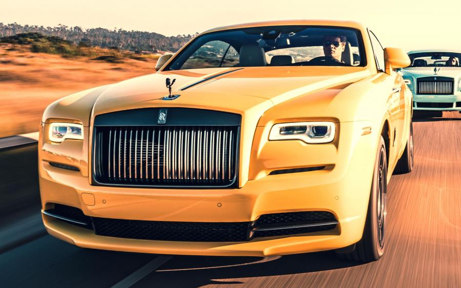 Rolls-Royce Wraith Black Badge Pebble Beach Collection Semaphore Yellow '2019